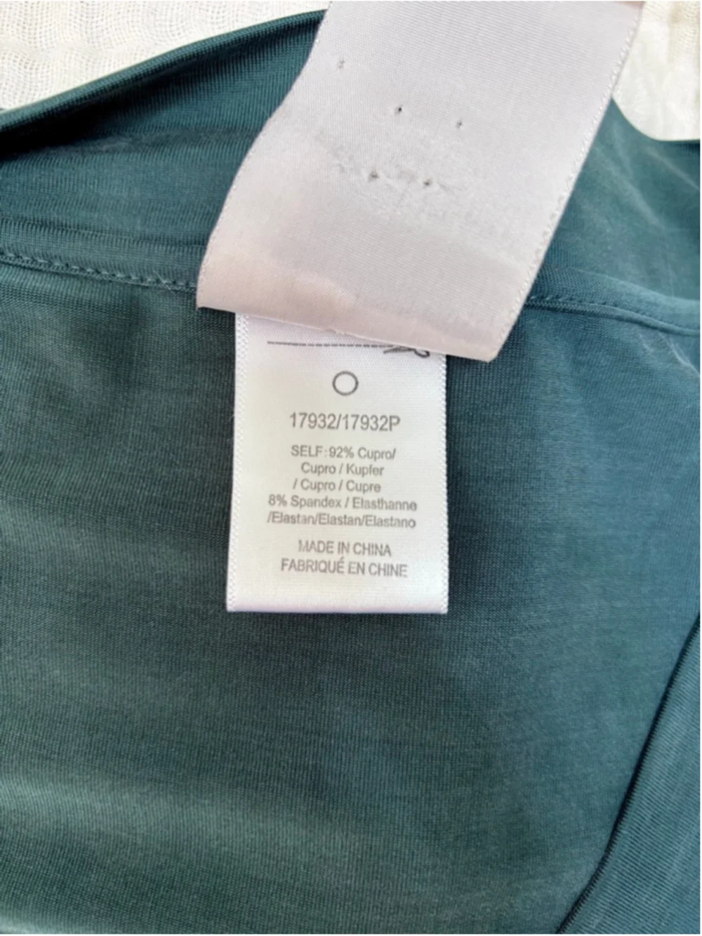 Women's dolan London Teal Green 3/4 Sleeve Dress S Cupro